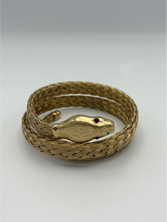 napier Jewelry - Napier Gold Plate Snake Bracelet